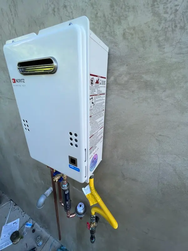 Tankless water heater installation for Bath homes